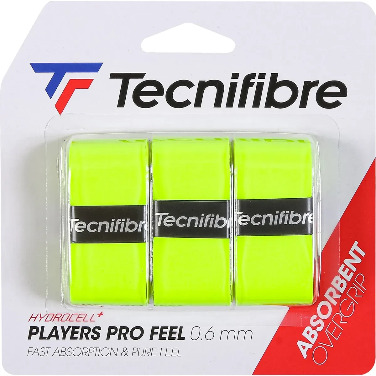 Surgrips TECNIFIBRE Player Pro Feel Jaune x3