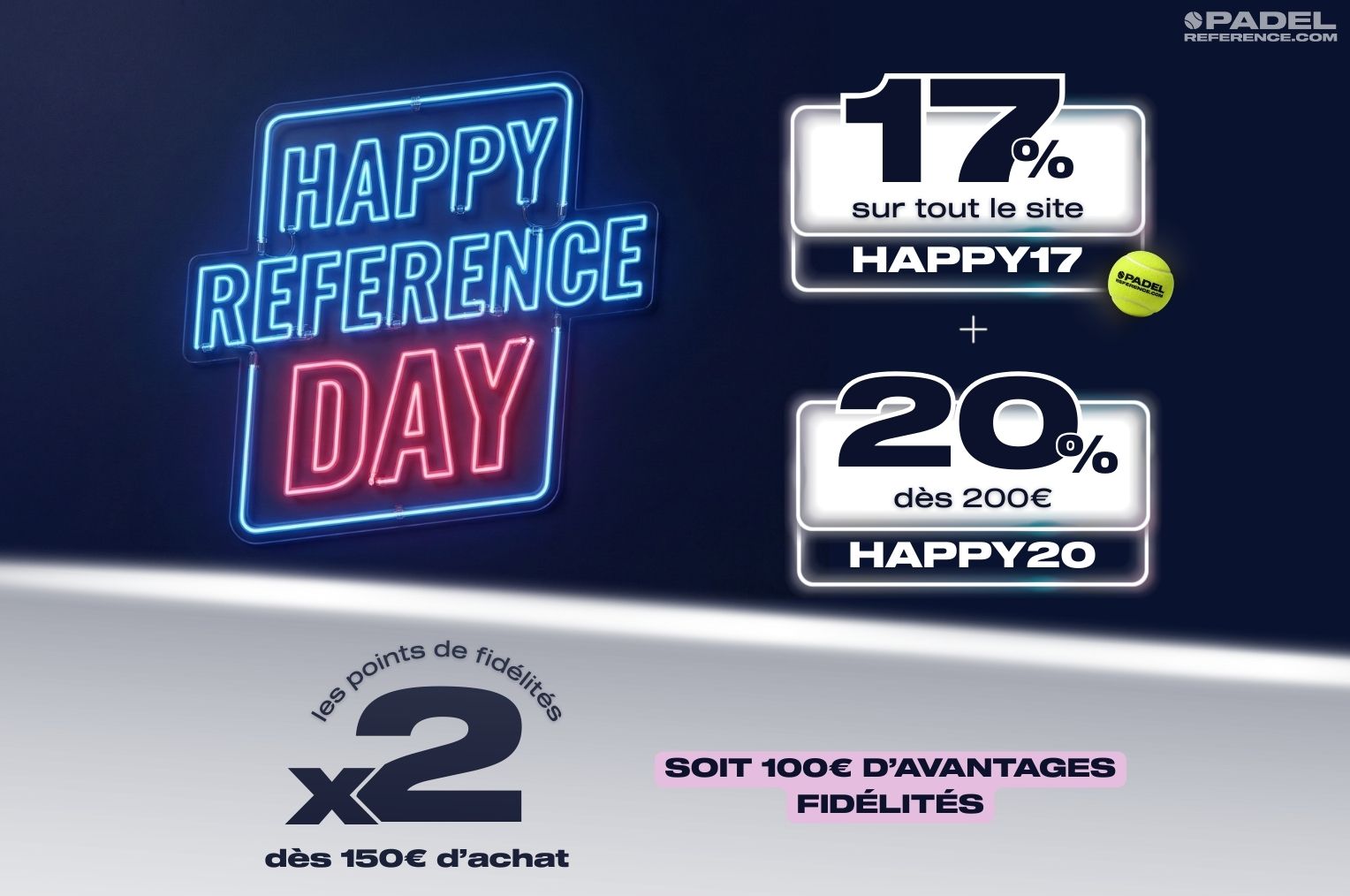 Interstitial mobile PadelReference