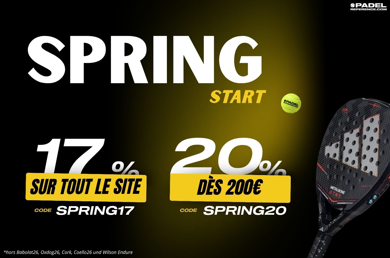 Interstitial mobile PadelReference