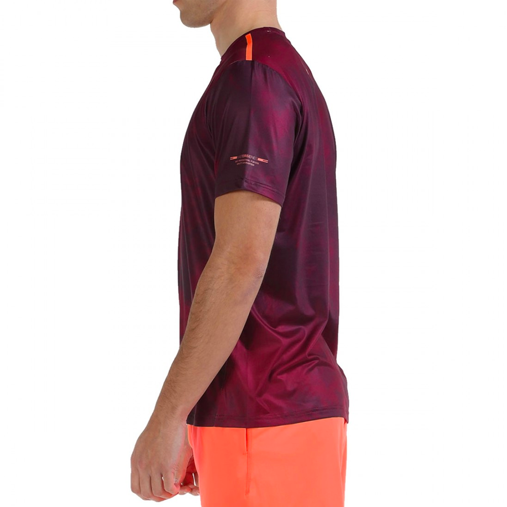 T-shirt Bullpadel Moare Bordeaux