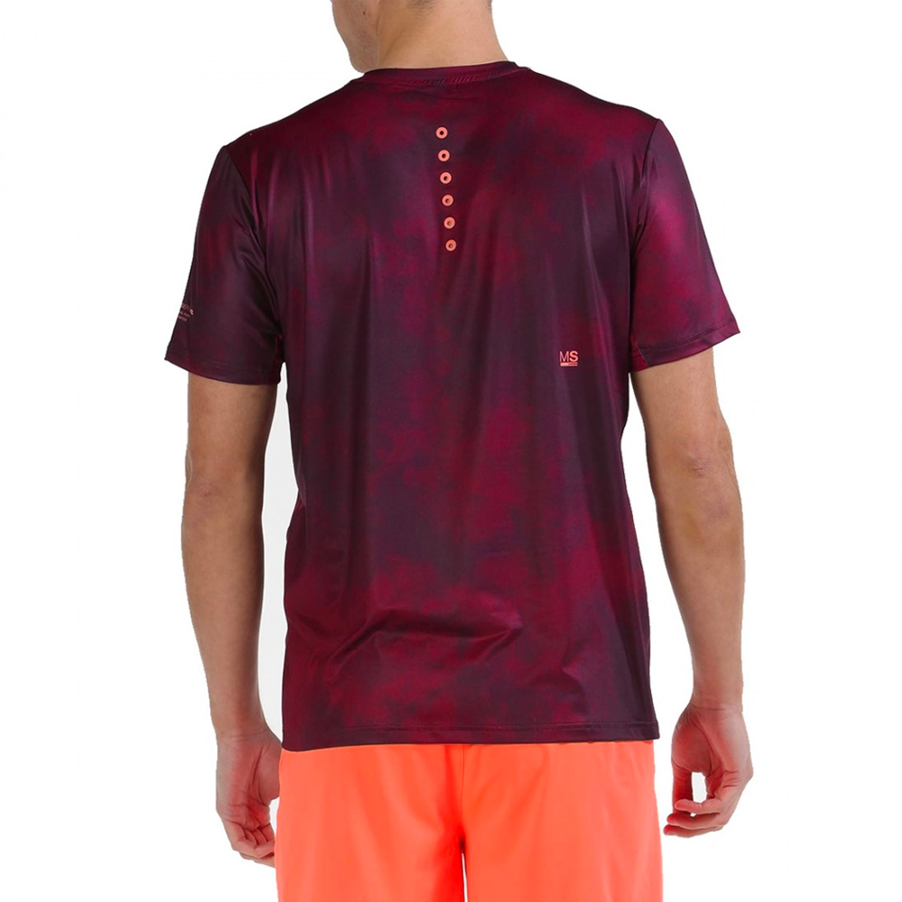 T-shirt Bullpadel Moare Bordeaux