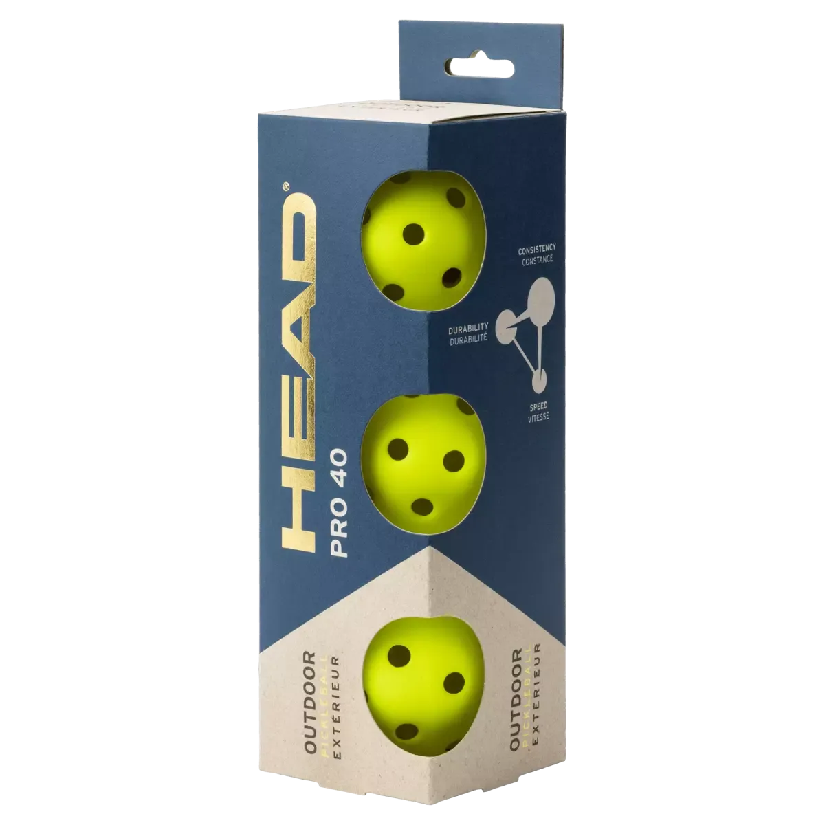 Head Pro 40 Outdoor pickleball balls