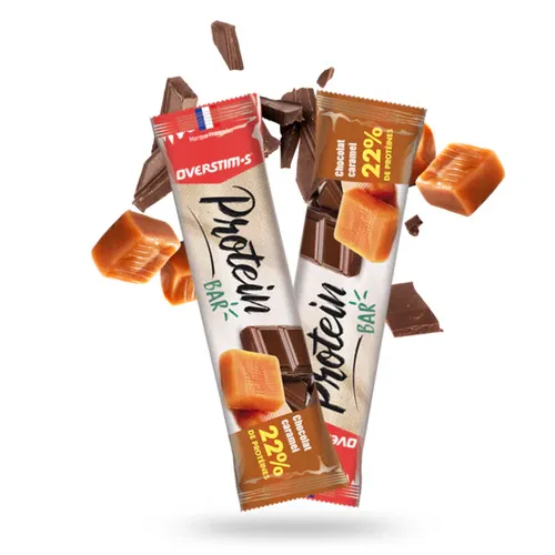 Barrita Proteica OVERSTIM'S Chocolate Caramelo