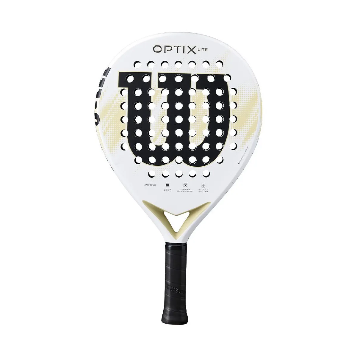 Padelracket Wilson Optix V2 Lite Wit