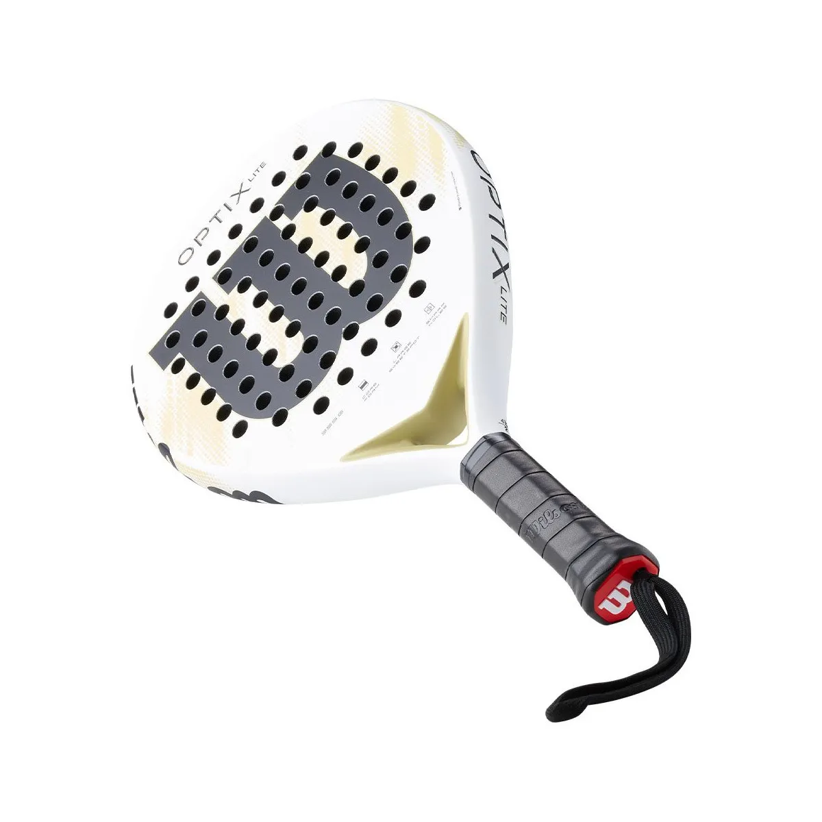 Raquette de padel Wilson Optix V2 Lite Blanc