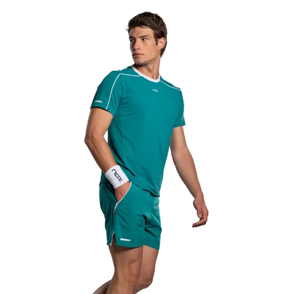 T-Shirt NOX Pro Vert Ivoire