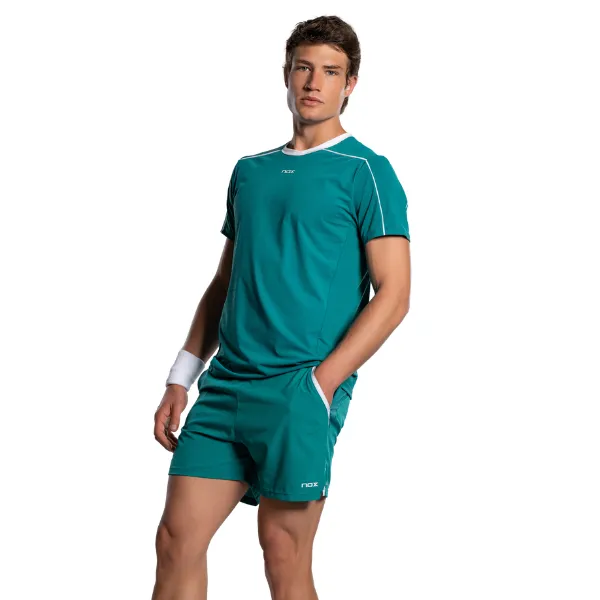T-Shirt NOX Pro Vert Ivoire