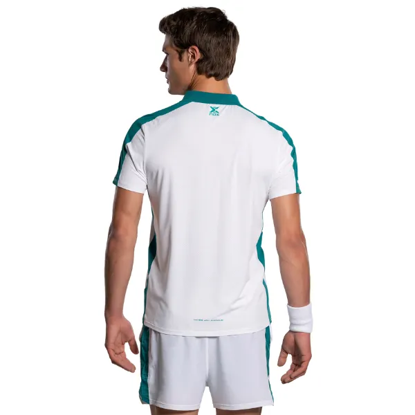 NOX Pro White/Ivy Green Polo
