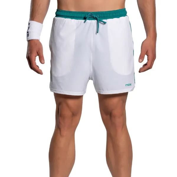 NOX Pro Wit/Ivoor Groen Short