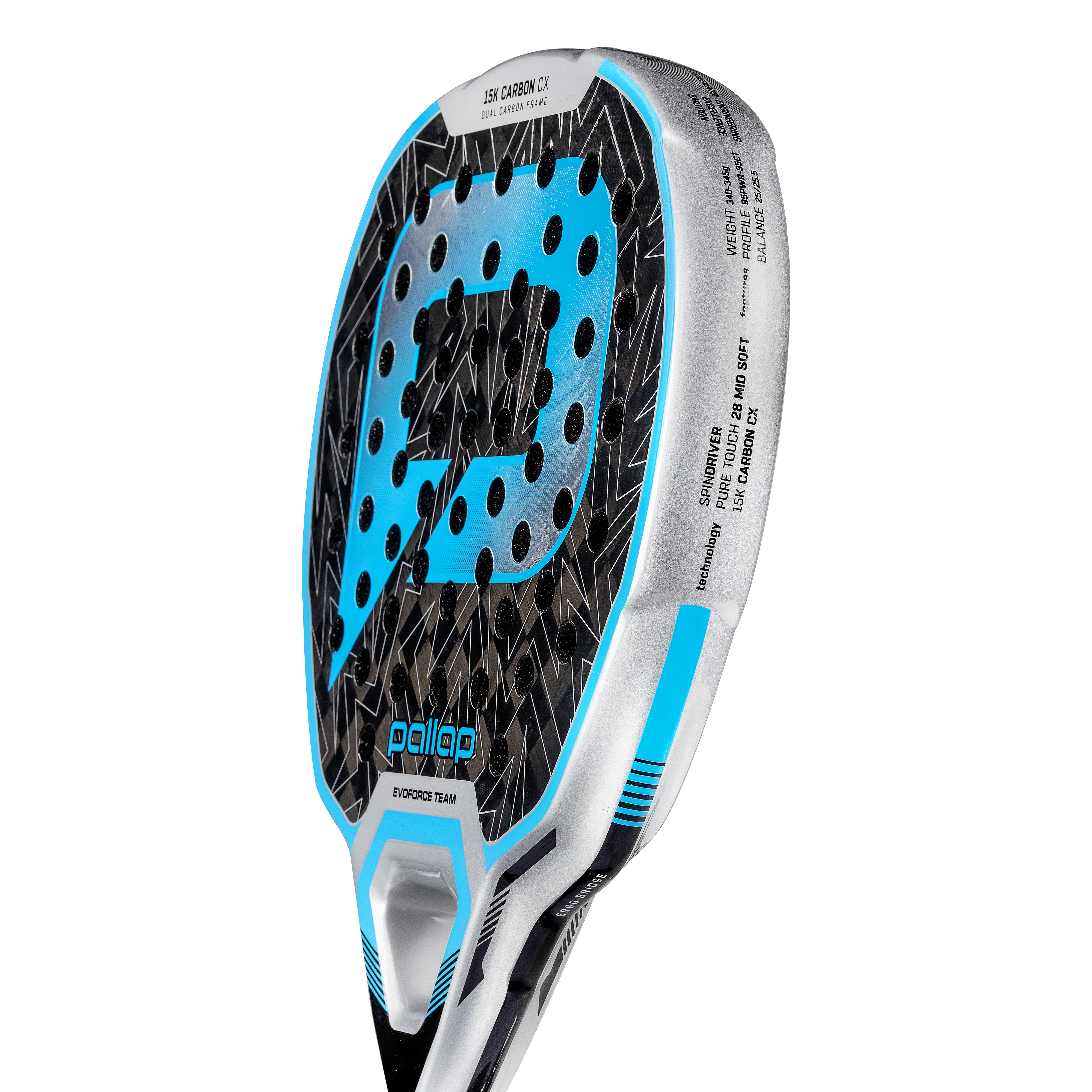Raquette de padel PALLAP Evoforce Team Blue 2026