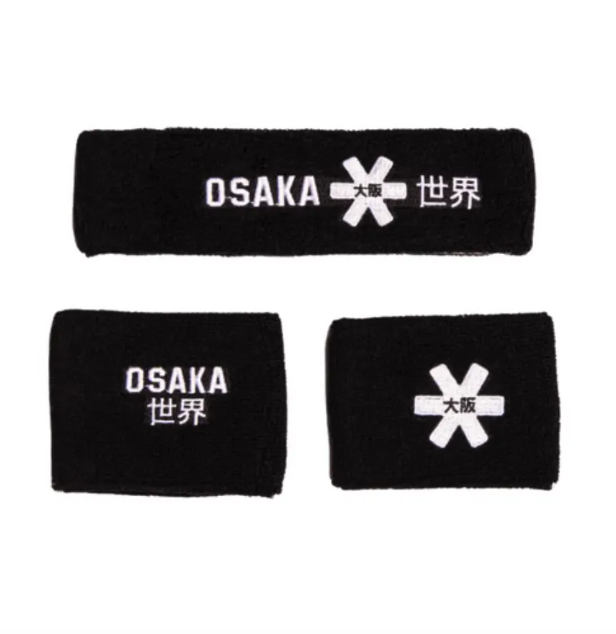 Poignets et Bandeau OSAKA Noir