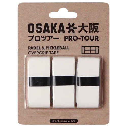 OSAKA Pro Tour Weiß x3 Overgrips