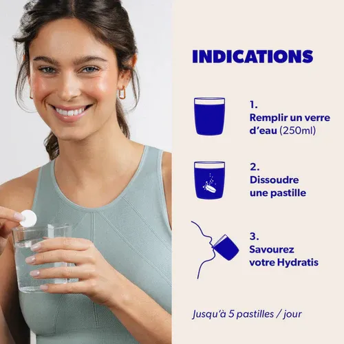 Pastilles d'hydratation Hydratis Mangue/Passion