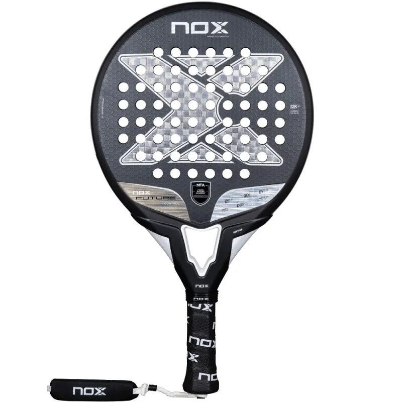 Pala de pádel Nox Future Control 12K Alum 2025