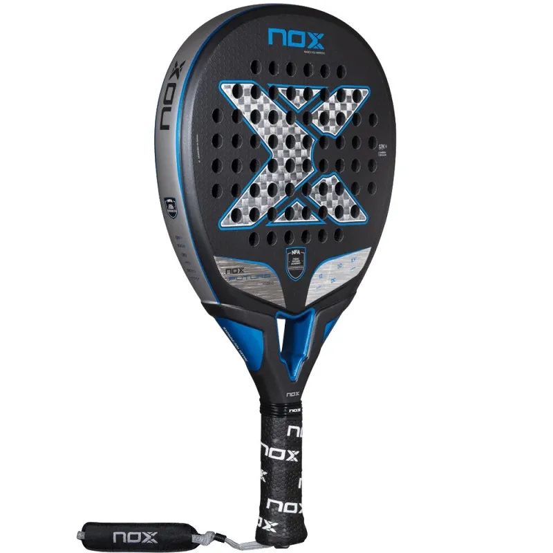 Pala de pádel Nox Future Hybrid 12K Alum 2025