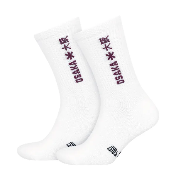 Calcetines de Pádel Osaka Duo Pack Burdeos