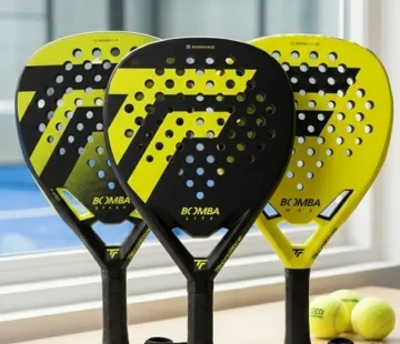Illustration pack TECNIFIBRE BOMBA PADEL RACKETS