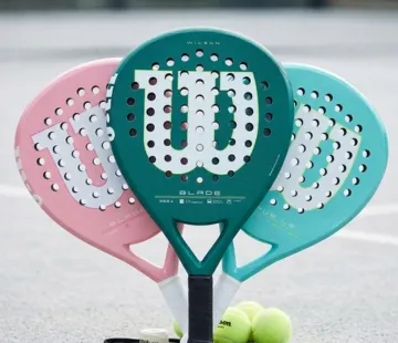Illustration pack Wilson blade padel rackets