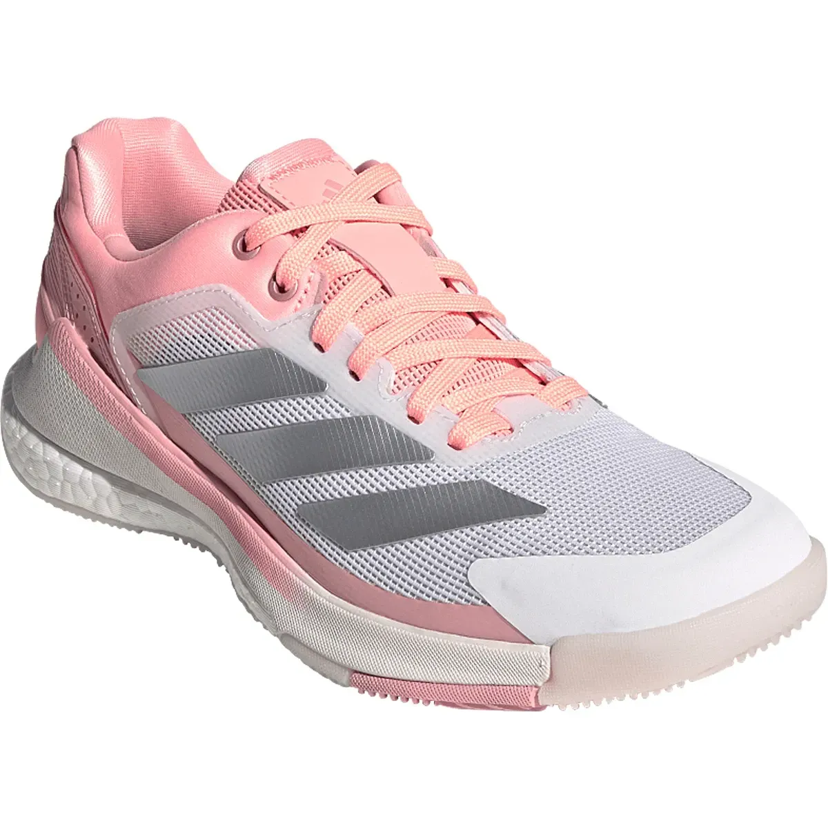 Chaussures de Padel Adidas Femme Crazyquick Boost Blanc Rose
