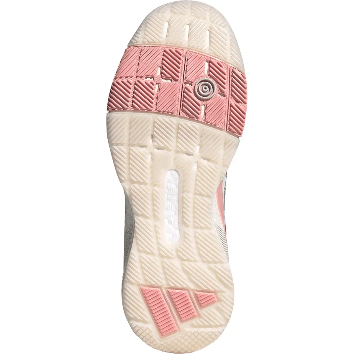 Chaussures de Padel Adidas Femme Crazyquick Boost Blanc Rose