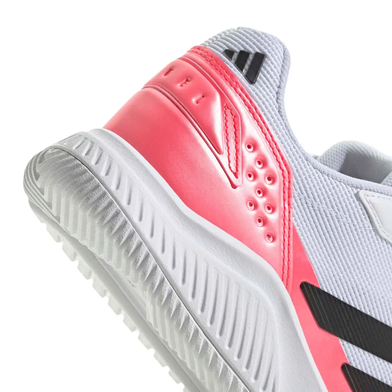 Adidas Courtquick Padel M Noir Blanc Rose