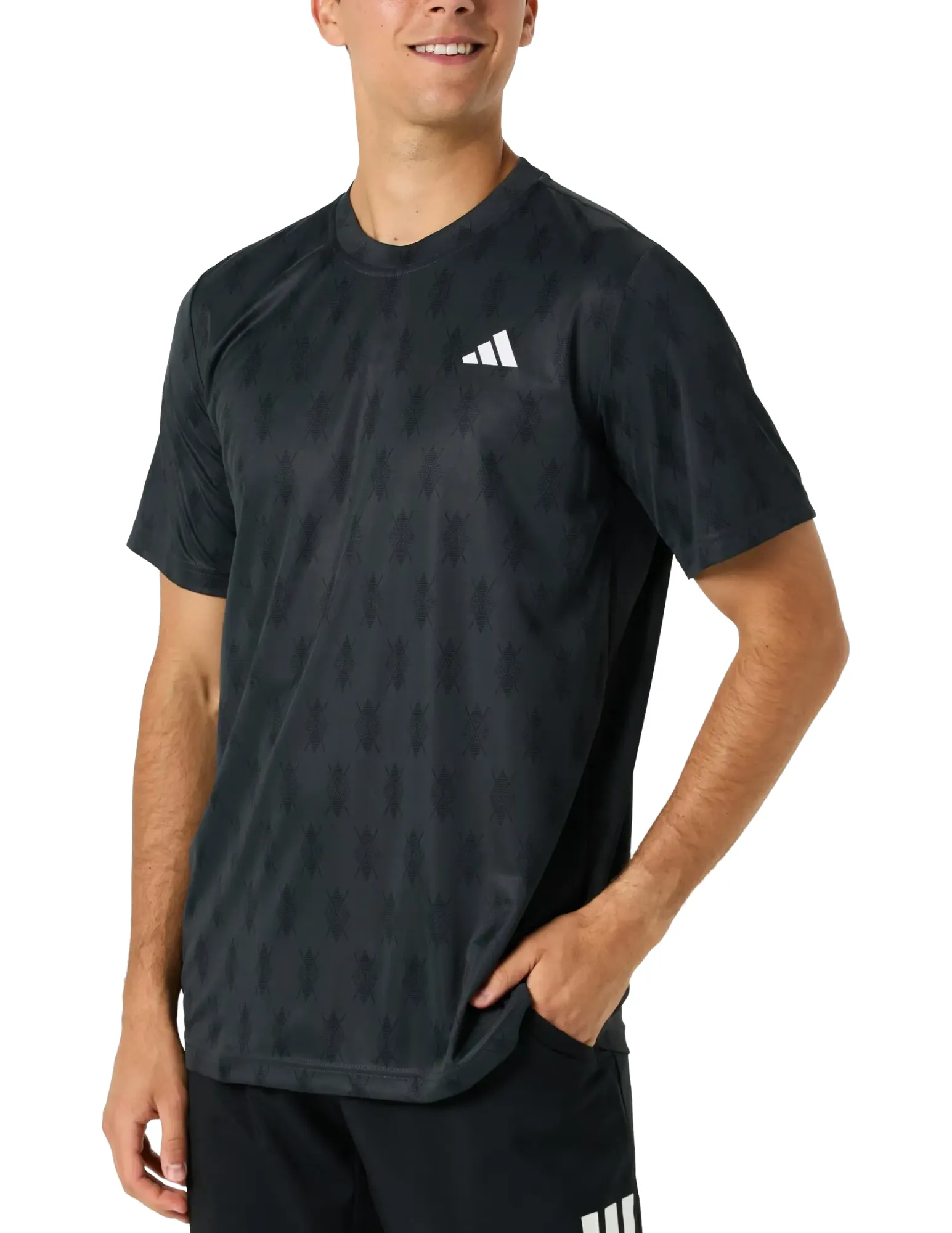 Tshirt Adidas Graphic Club Automne Noir