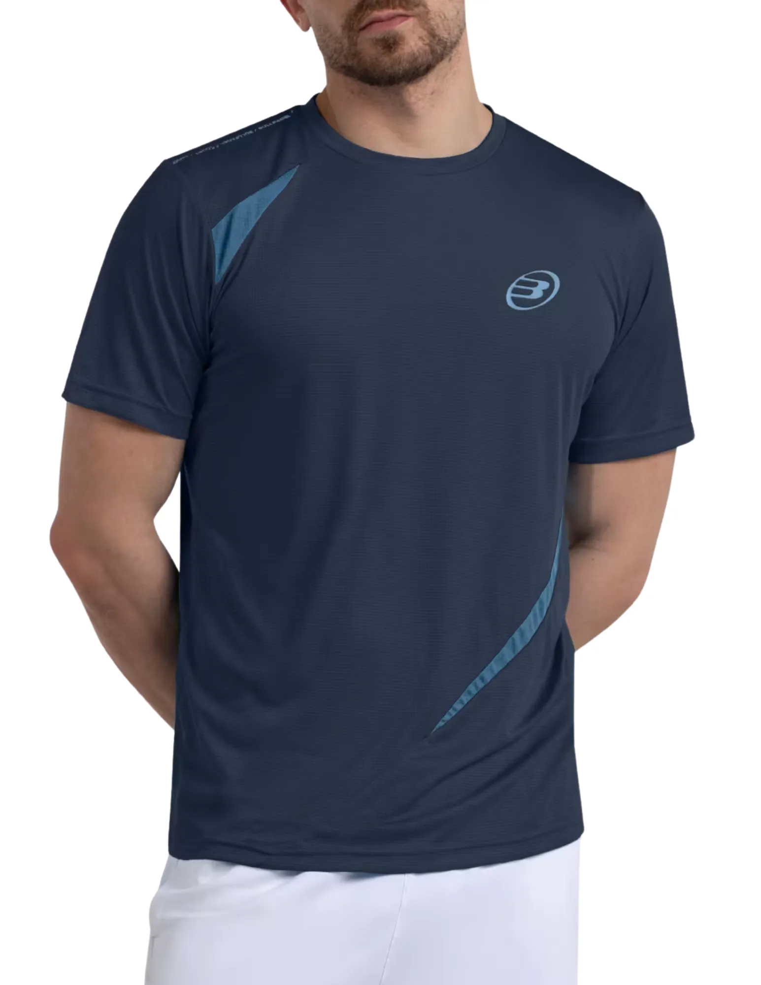 T-Shirt Bullpadel Cete Bleu Marine