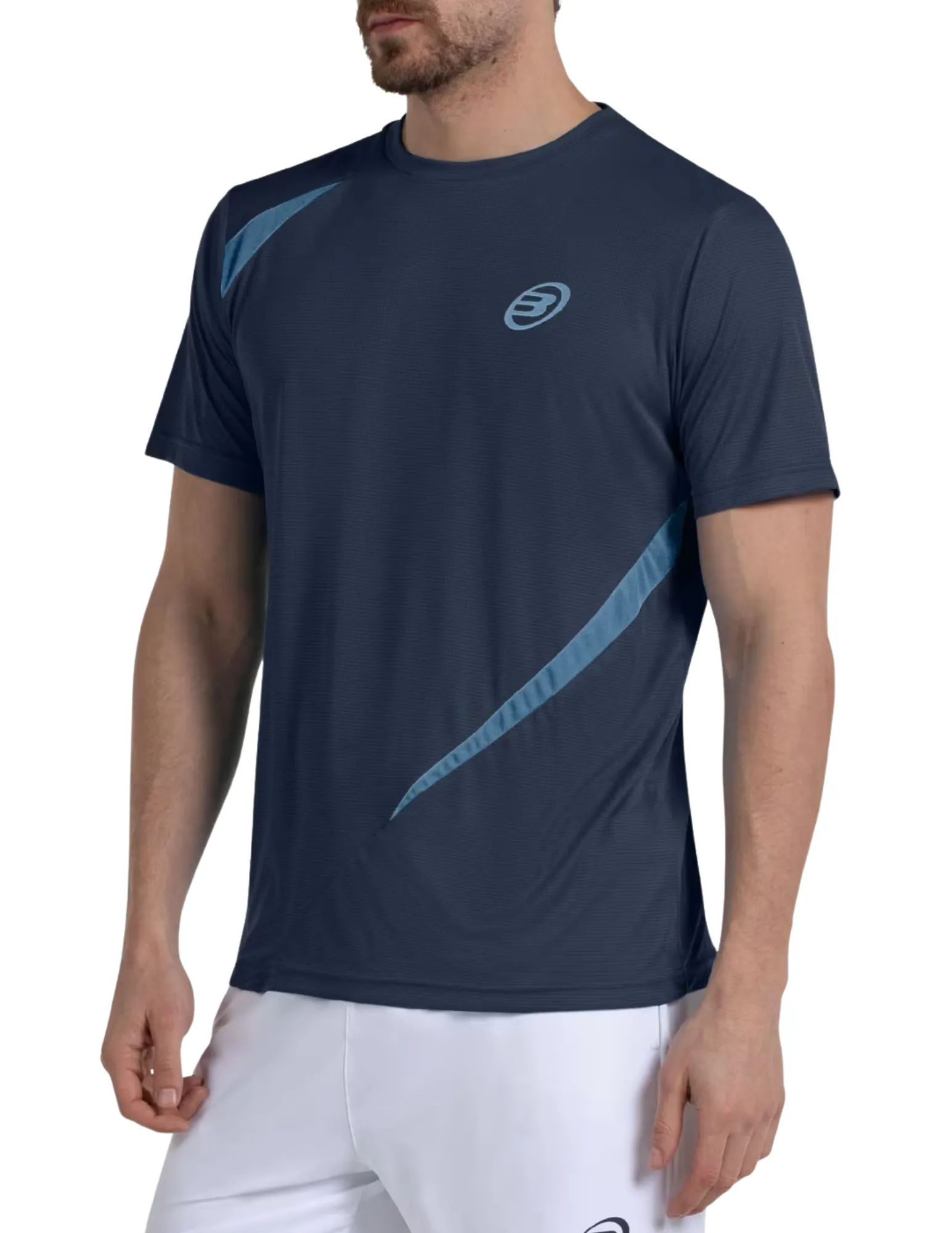 T-Shirt Bullpadel Cete Bleu Marine