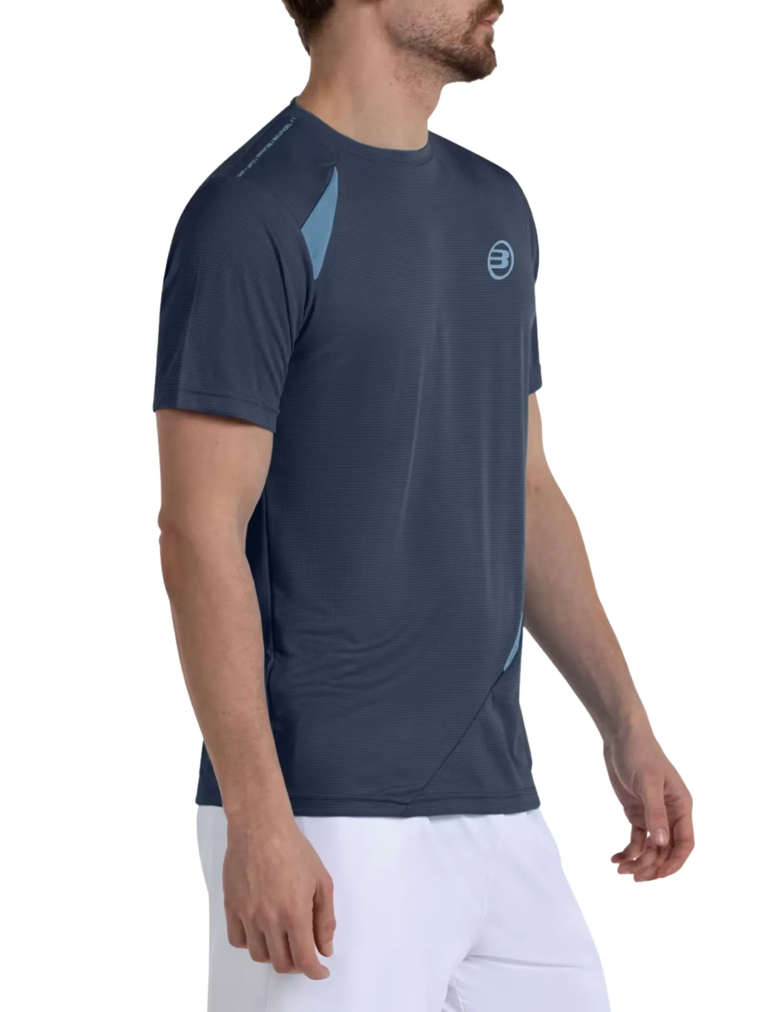 T-Shirt Bullpadel Cete Bleu Marine