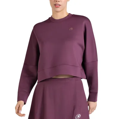 Sweatshirt Bullpadel Esia Ciruela 