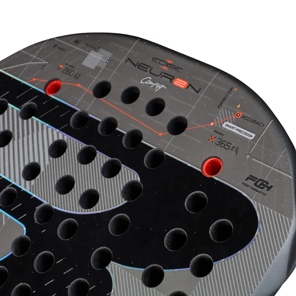 Raquette de padel BULLPADEL Neuron 02 Edge Comfort 2027