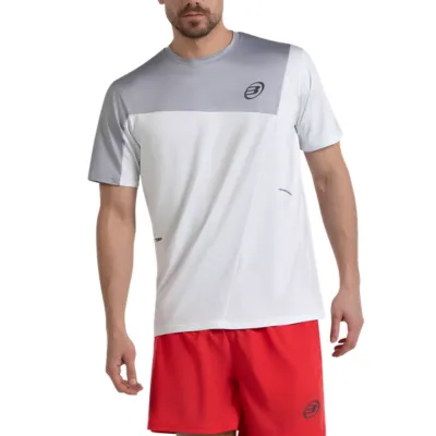 Maglietta Bullpadel Merio Grigio Chiaro