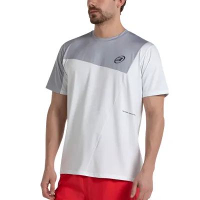 Maglietta Bullpadel Merio Grigio Chiaro