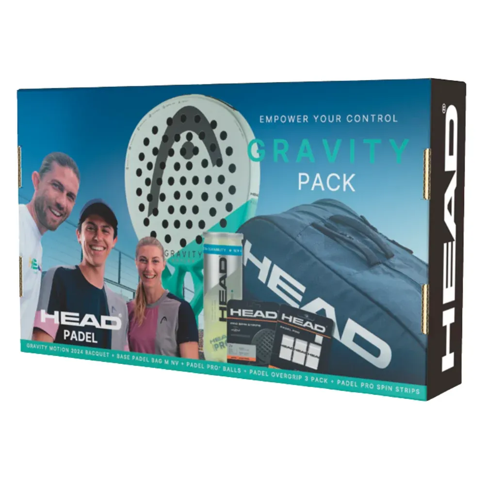 Raquette de padel Pack Head Gravity Motion 2026