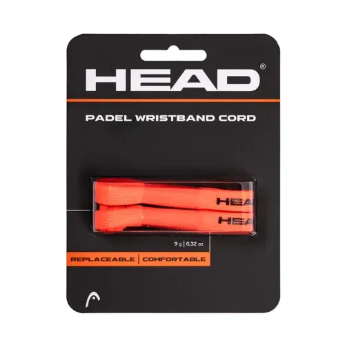 Dragonne Head Padel Cord 2pcs Orange Fluo