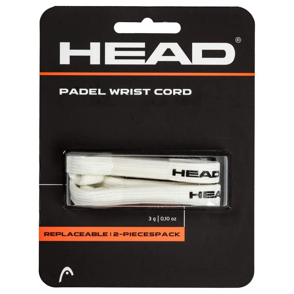 Laccetto HEAD Padel Cord Sostituibile Bianco x2