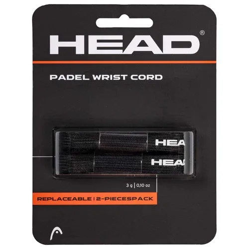 Laccetto HEAD Padel Cord Sostituibile Nero x2