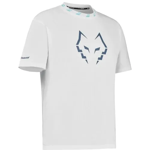T-shirt Babolat Oversize Cotton Tee Lebron Blanc