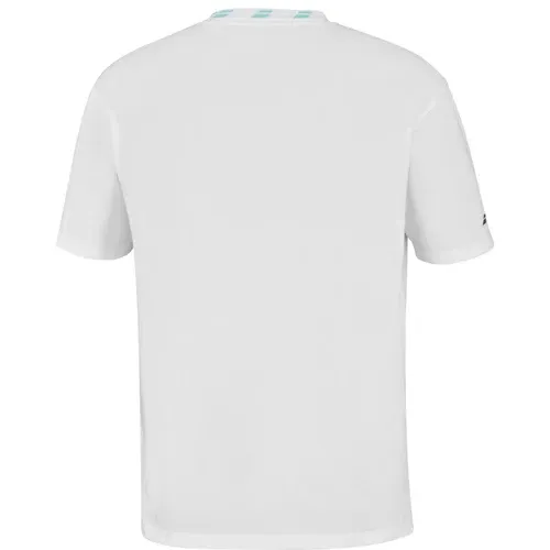 T-shirt Babolat Oversize Cotton Tee Lebron Blanc