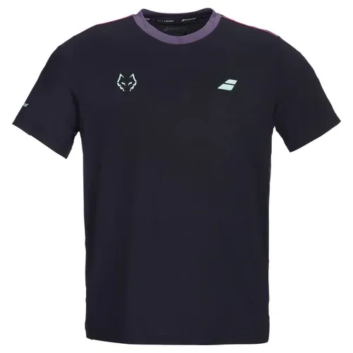 T-shirt Babolat Crew Neck Tee Lebron Noir/Rose