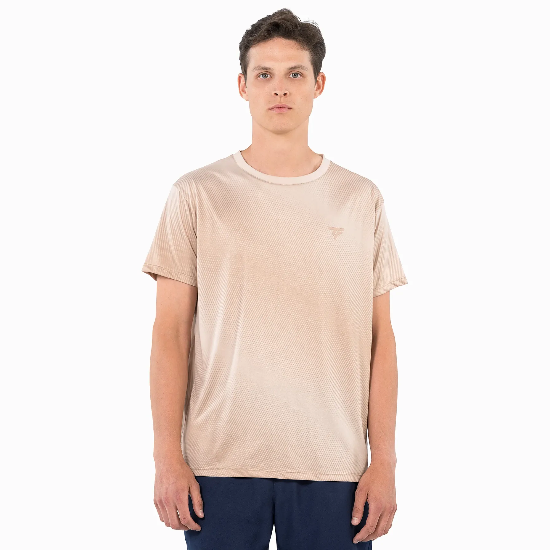 T-shirt Padel Uomo Tecnifibre X-Loop Sand