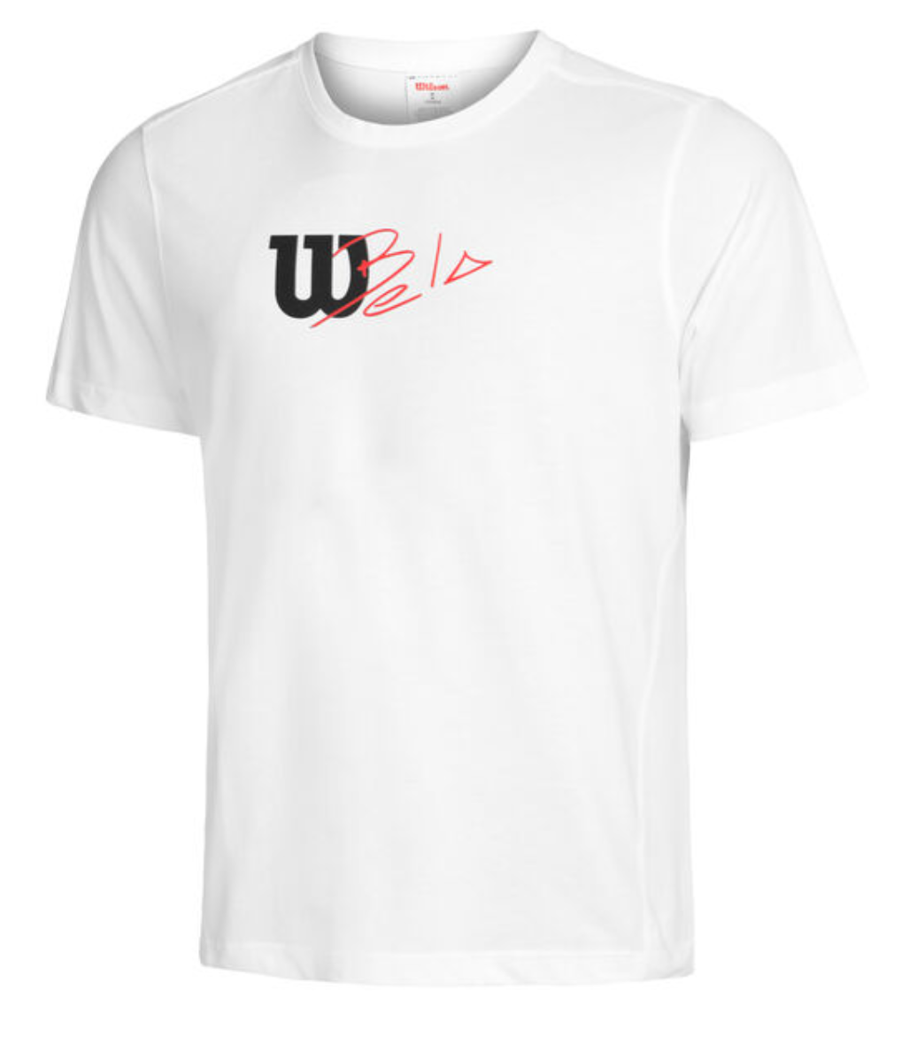 Wilson Graphic Bela T-shirt Wit