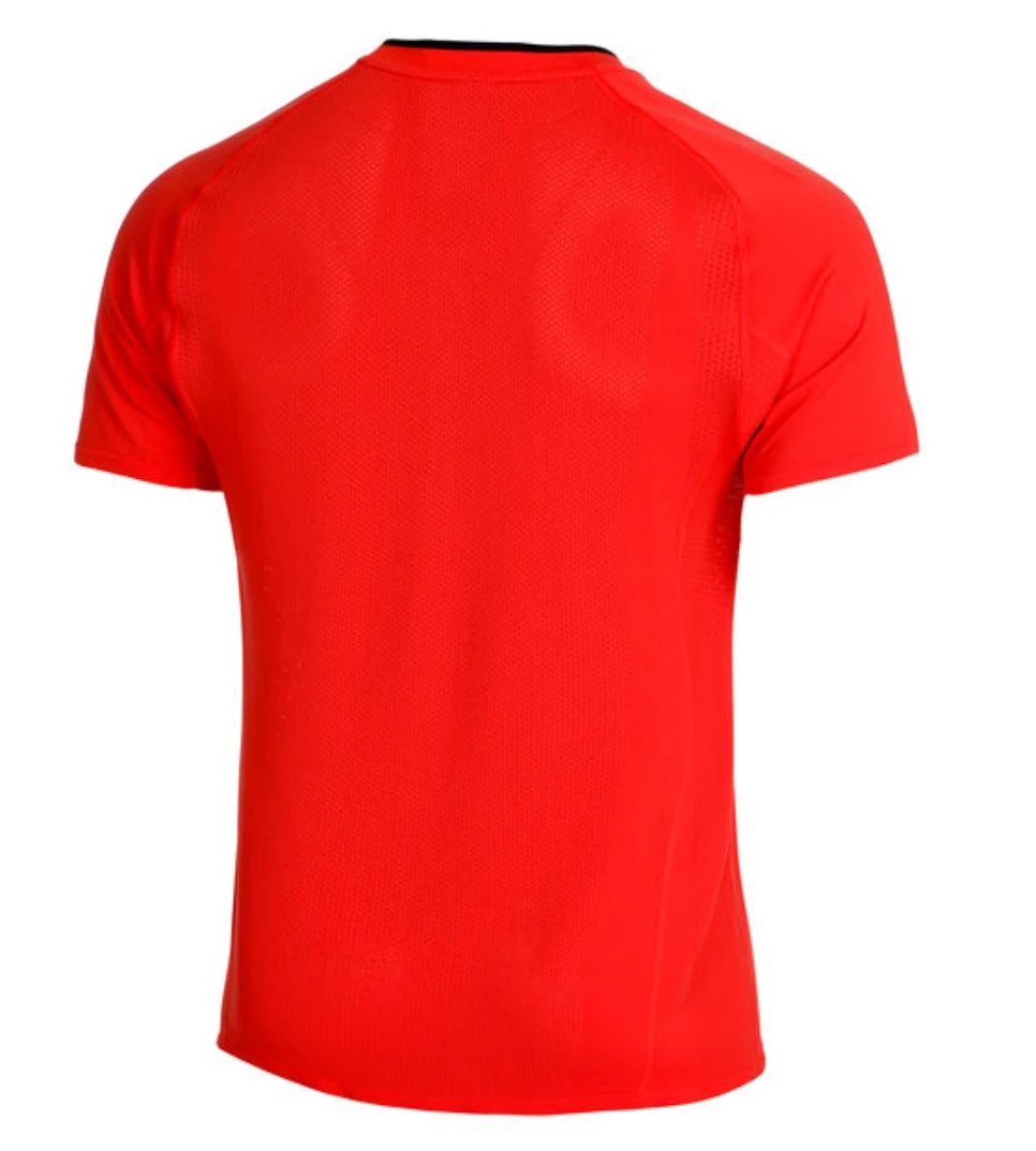 Wilson Series Seamless Henley Half-Zip 2.0 T-Shirt - Red
