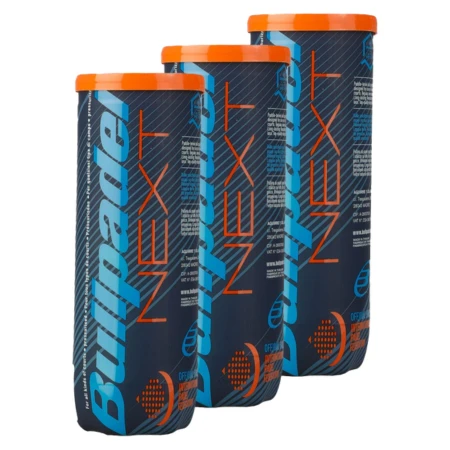 3 cans Of Padel Balls Bullpadel Next