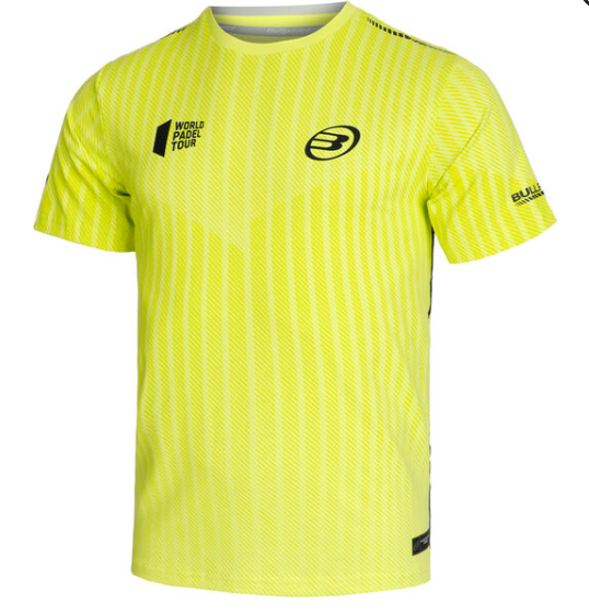 T-Shirt Bullpadel Lumbo WPT Jaune