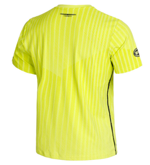 T-Shirt Bullpadel Lumbo WPT Jaune