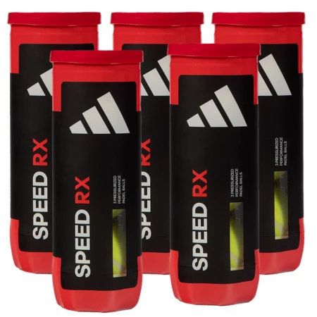 5 tubes De Balles Adidas Speed RX