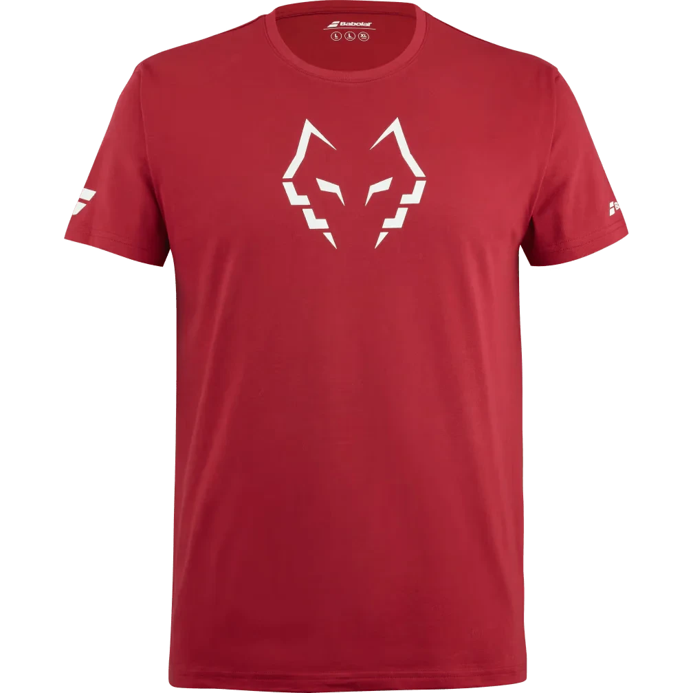 BABOLAT COTTON TEE LEBRON RED T-SHIRT 2024