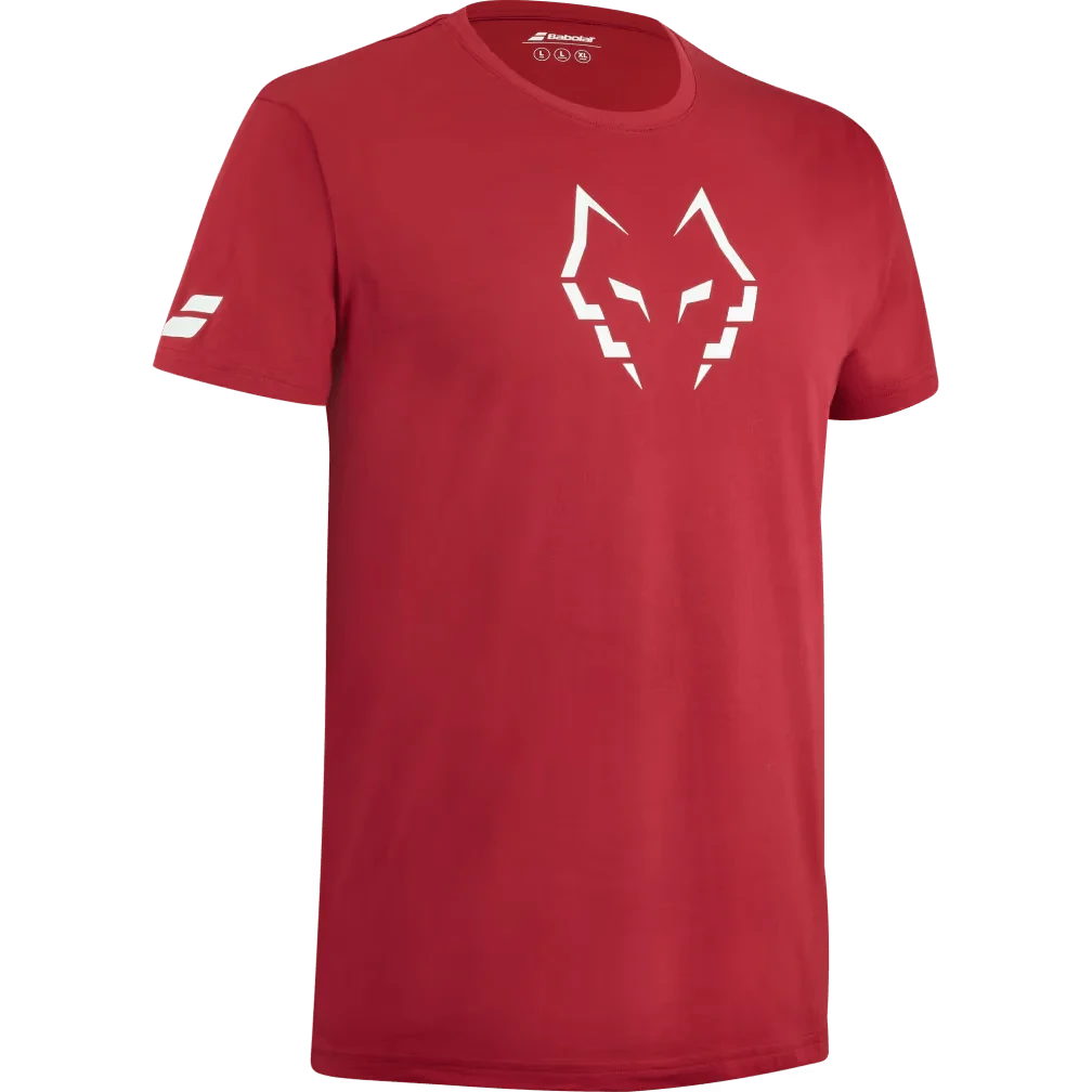 BABOLAT COTTON TEE LEBRON RED T-SHIRT 2024