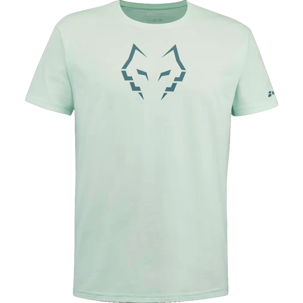 T-SHIRT BABOLAT COTTON TEE LEBRON VERT 2024